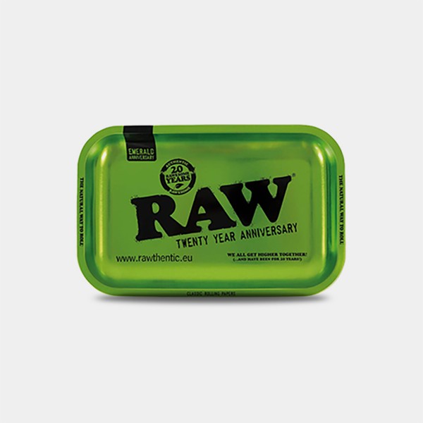 Raw Metalltablett 'Emerald' zum 20. Jubiläum