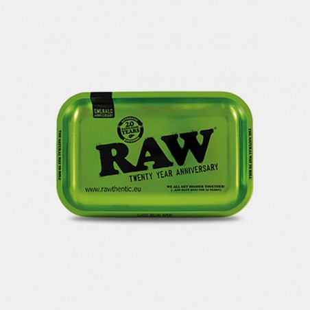 Raw Metalltablett 'Emerald' zum 20. Jubiläum