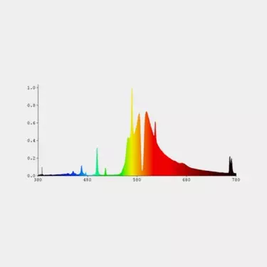 HPS 1000W DE Lampe grafik