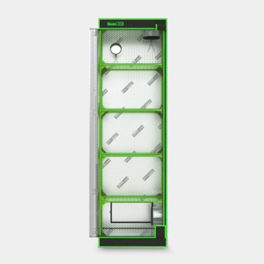 Dark Box Propagator Tower Growzelt 60x40x200