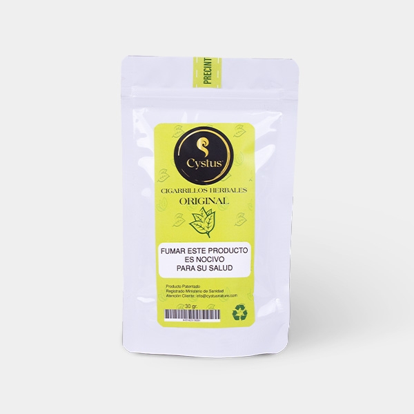 Sicht Kräuterzigarette Original - Cystus Nature - GB The Green Brand