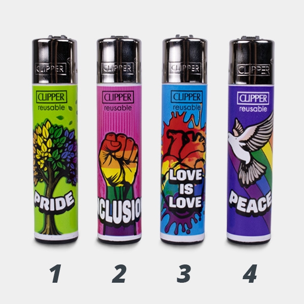 Sicht Clipper-Feuerzeug Equality for All