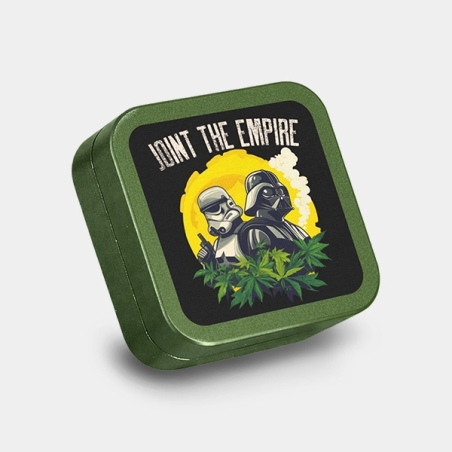 Quadratischer Aluminium-Grinder | Join the Empire - GB