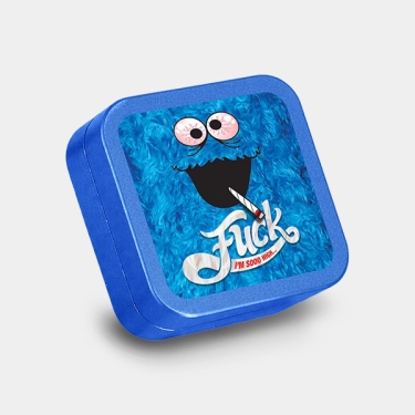 Grinder aus Aluminium, quadratisch 'Das Monster'