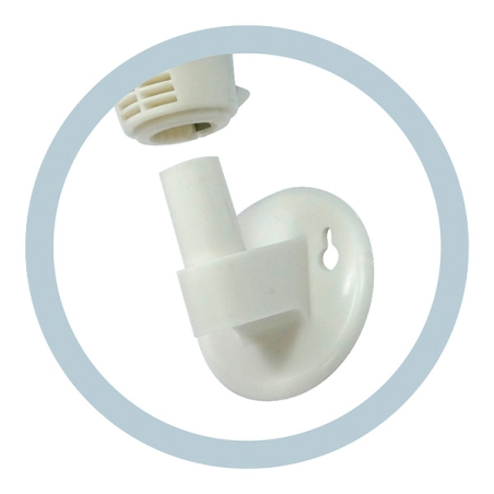 2-in-1-Wand- und Standventilator, 40 cm Wandhalterung