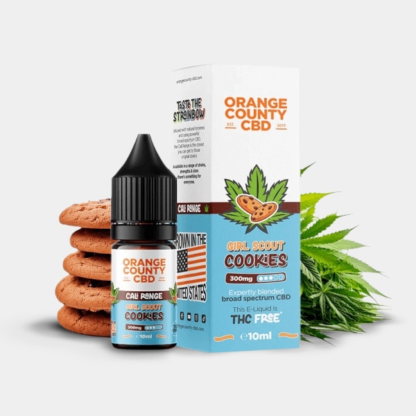 Sicht E-Liquid Orange County CBD Cali Girl Scout Cookies