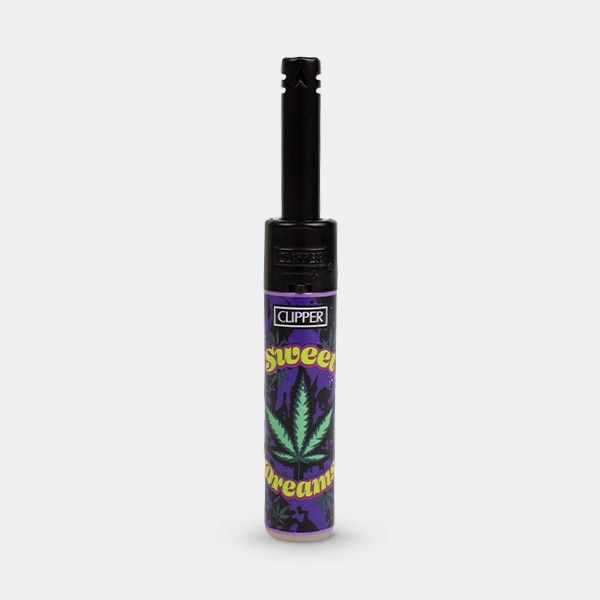 Clipper Minitube Retro Weed Feuerzeug