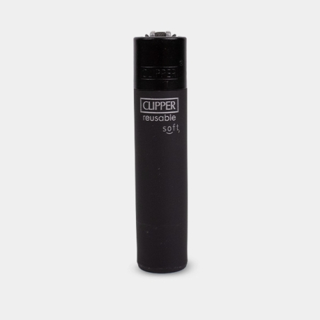 Clipper Soft Touch Black Feuerzeug | The Green Brand