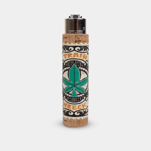 Clipper-Feuerzeug mit Weed Cork-Hülle