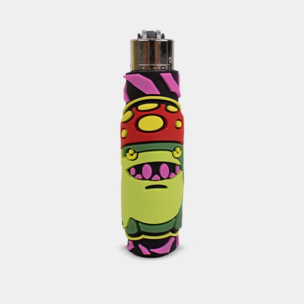 Clipper Feuerzeug Silikon Monster Mushrooms - GB