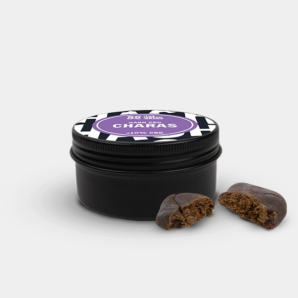 Sicht Hash Charas CBD GB - GB The Green Brand