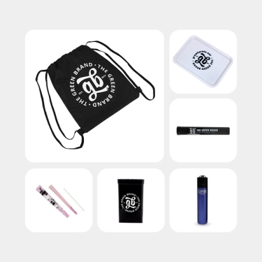 Kit Welcome GB mit Cannabis-Parafernalia-Produkten