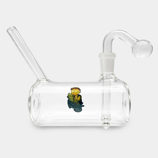 Sicht Wasserpfeife Fass | Glas 12 x 15 cm