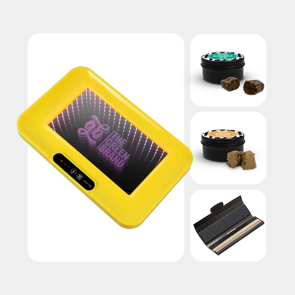 Sicht Pack Hash CBD GB Selection- GB The Green Brand