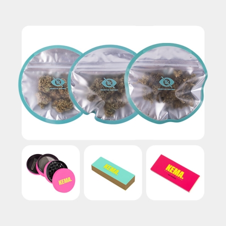 KEMA Gourmet kit | Raucher-Set mit Metallgrinder