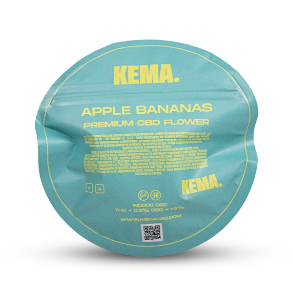 Apple Bananas Cali CBD KEMA 18% Blüten