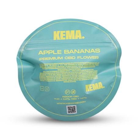Apple Bananas Cali CBD KEMA 18% Blüten