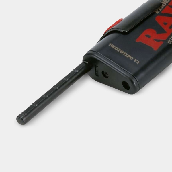 Raw Phoenix 3-in-1 Feuerzeug Schwarz mit unterem Stash-Fach