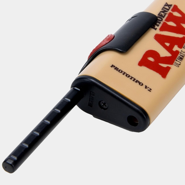 Raw Phoenix 3-in-1 Feuerzeug Beige mit Stopfer