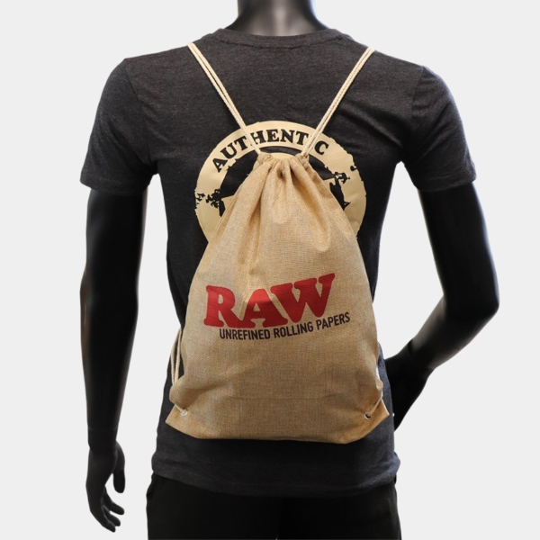 Sicht Braune Raw-Tasche