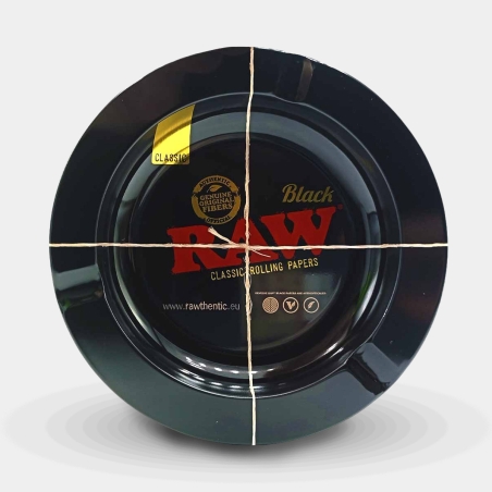 Aschenbecher Raw Metall Schwarz