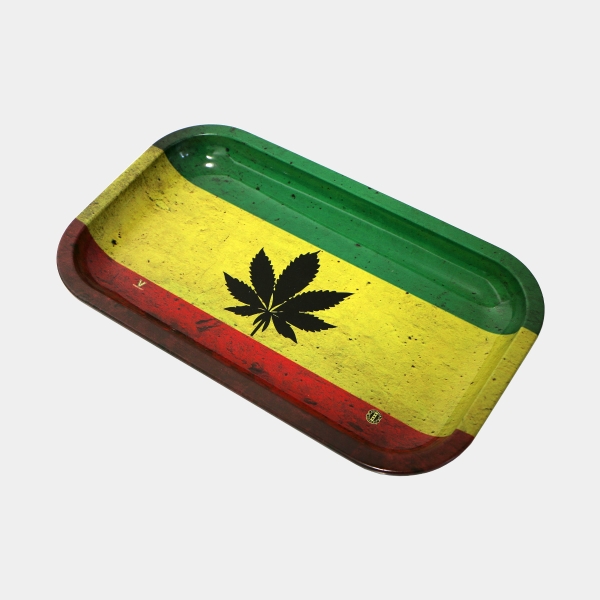 Rasta-Metalltablett