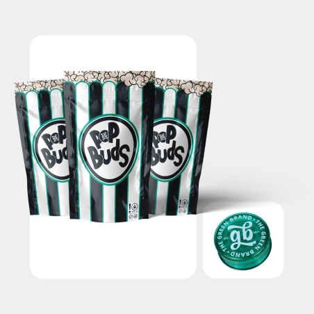 Kit Black Caramel | Raucher-Set mit Pop Buds CBD 75 g