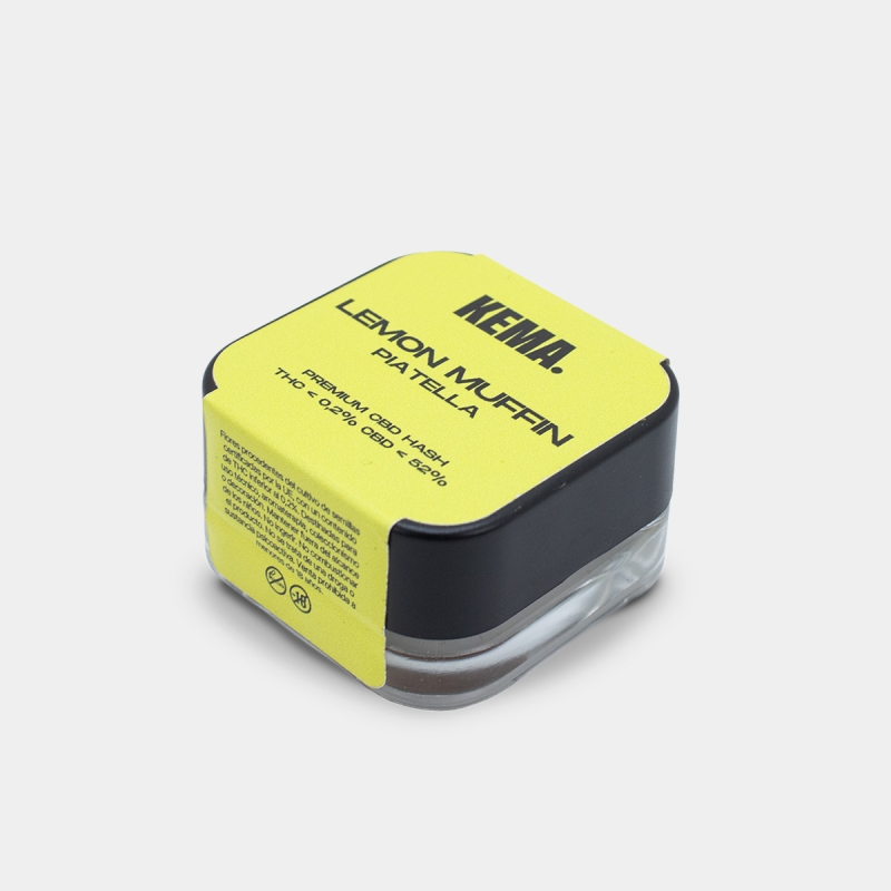 Hash CBD Piatella 'Lemon Muffin' KEMA 3 g
