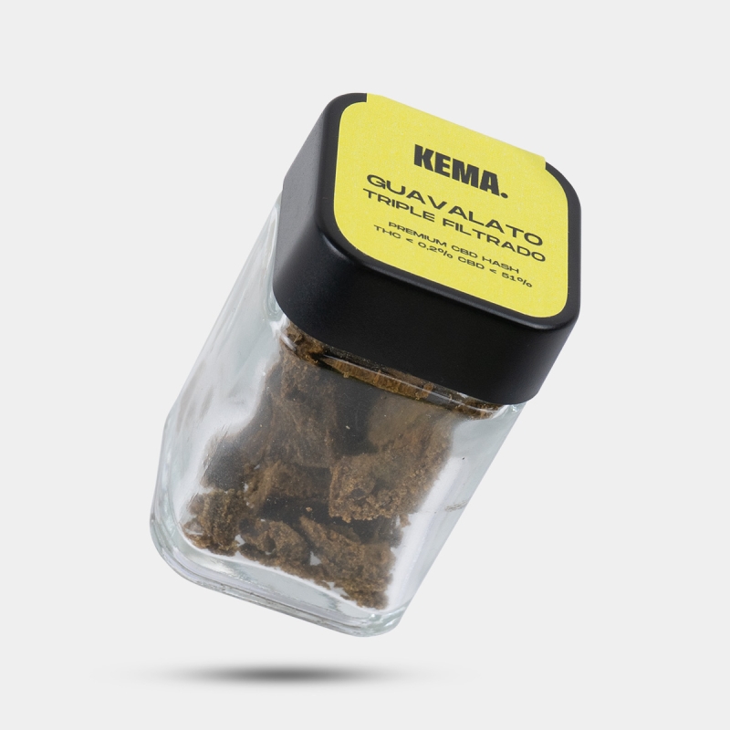 Hash CBD dreifach gefiltert 'Guavalato' KEMA Dose 15 g