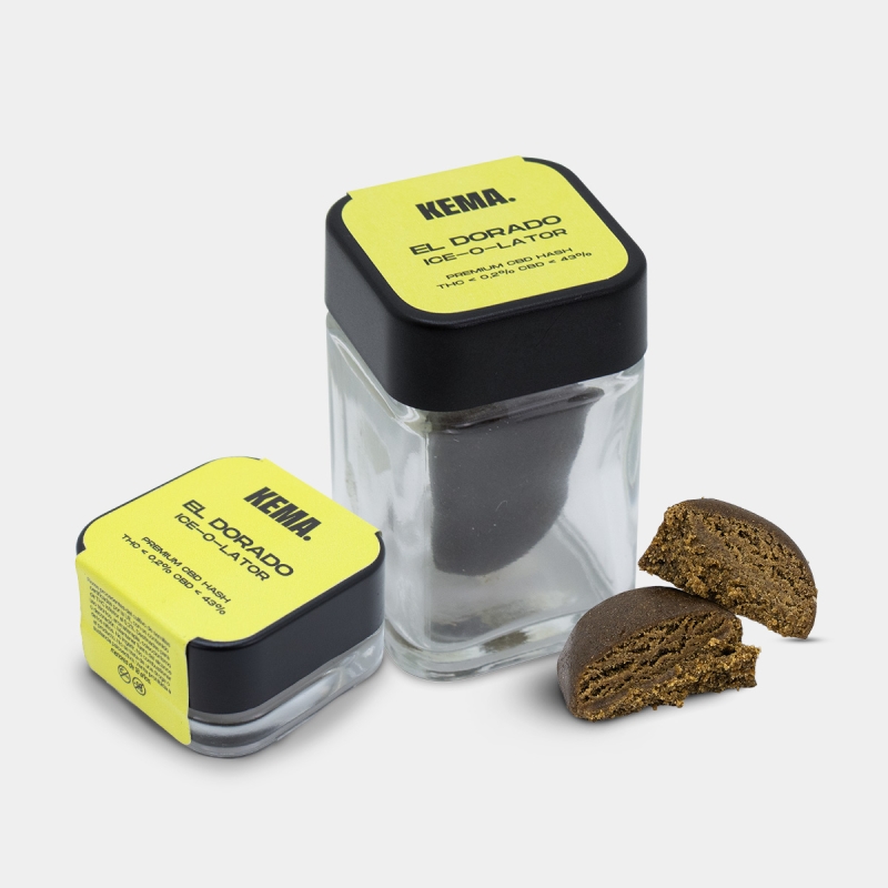 View Hash CBD Ice-o-lator 'El Dorado' KEMA alle Formate