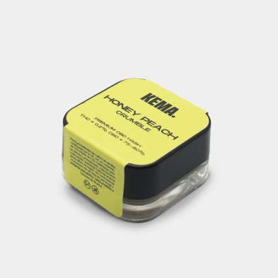 Hash CBD Crumble 'Honey Peach' KEMA 3 g