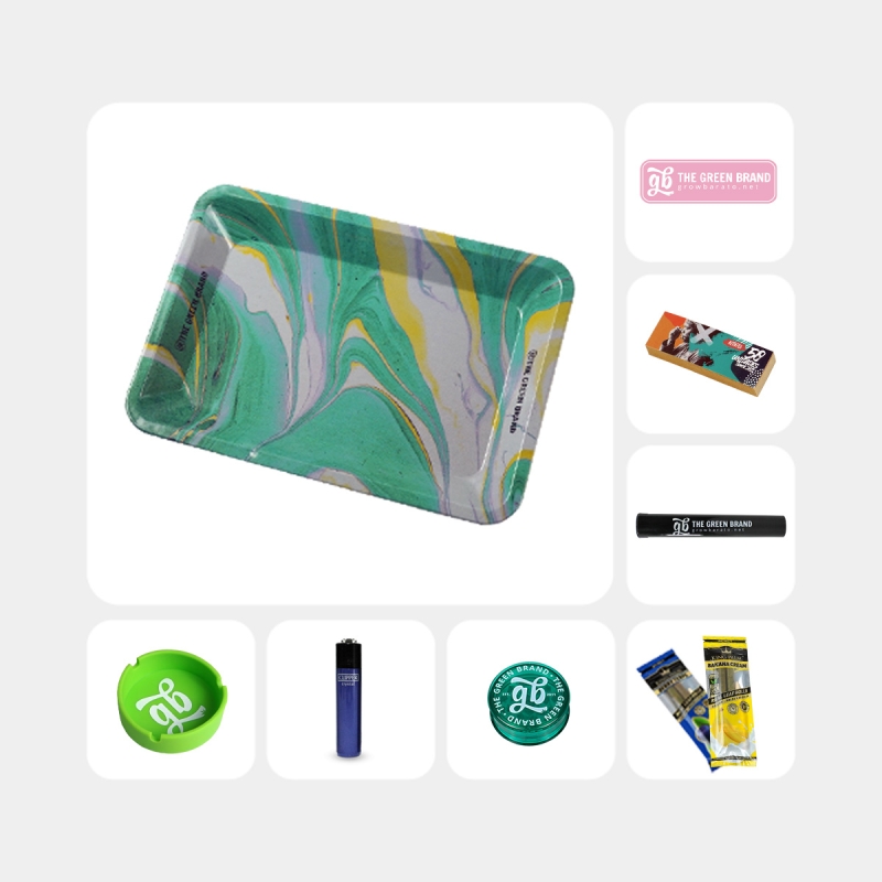 Kit BudzBunny mit Cannabisutensilien - GB The Green Brand