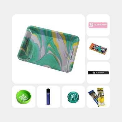 Kit BudzBunny mit Cannabisutensilien - GB The Green Brand