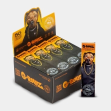 View G-Rollz King Size Slim Unbleached Papers + Tips 'Rap' | GB