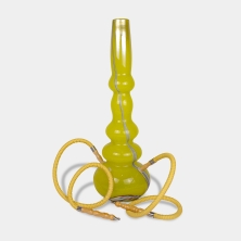 Bong Billy Bong Thornton 56 cm gelb mit Schläuchen