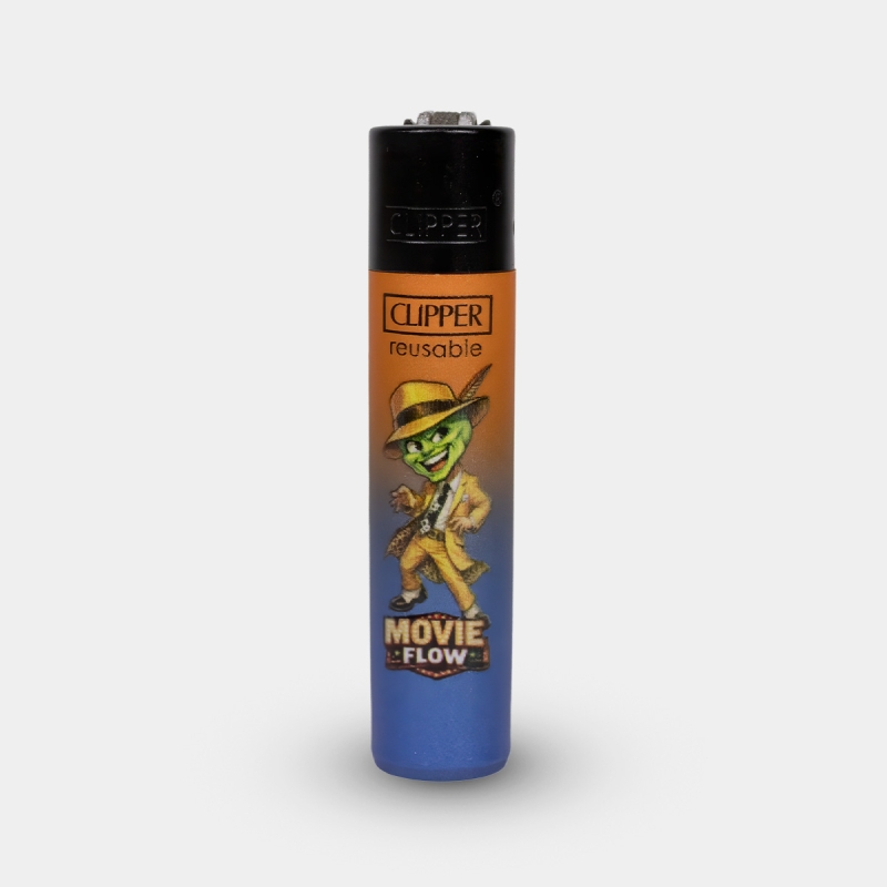 Clipper Flow Movie Die Maske Feuerzeug
