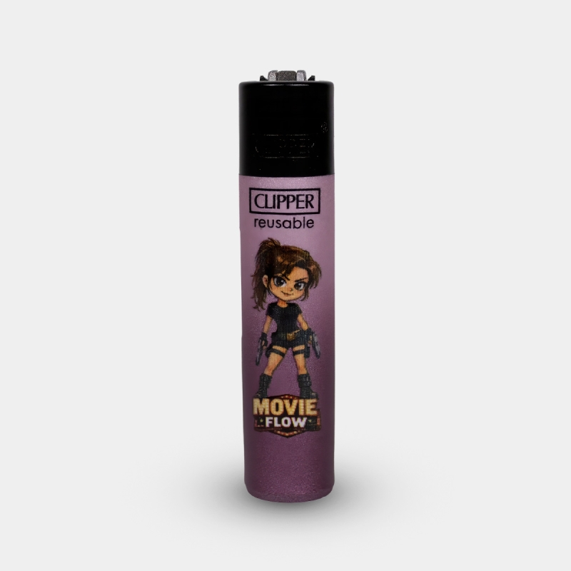 Clipper Flow Movie Lara Croft Feuerzeug