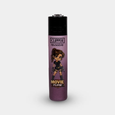 Clipper Flow Movie Lara Croft Feuerzeug