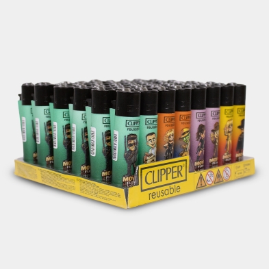 Clipper Flow Movie Feuerzeuge im Karton