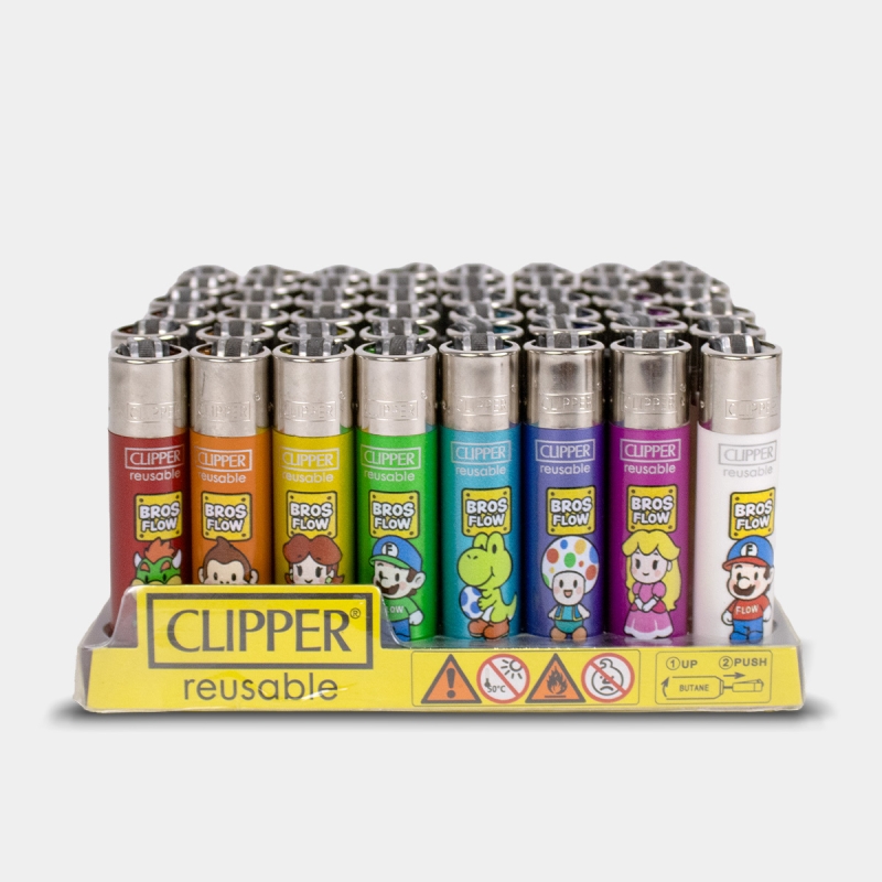 Clipper Flow Movie Display, 48 Feuerzeuge