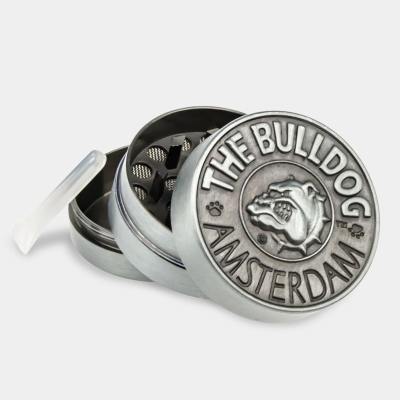 Grinder 3 Teile The Bulldog aus Aluminium - GB The Green Brand
