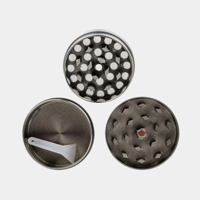 Grinder 3 Teile The Bulldog aus Aluminium - GB The Green Brand