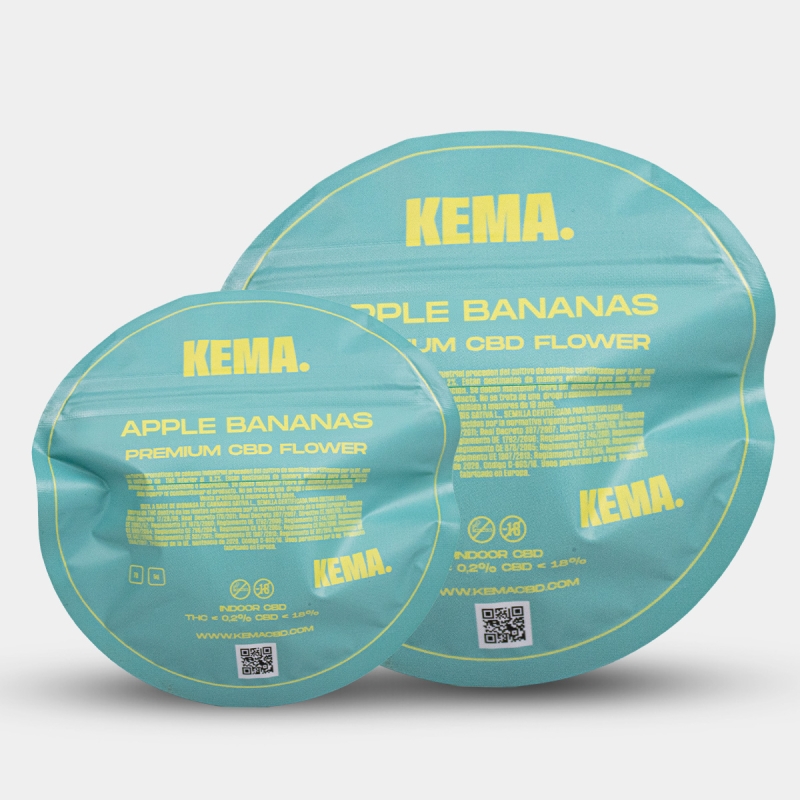 Apple Bananas Cali CBD KEMA 18% Blüten