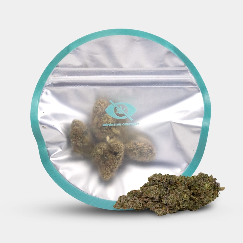 Swizzels Cali CBD KEMA Blüten mit Verpackung