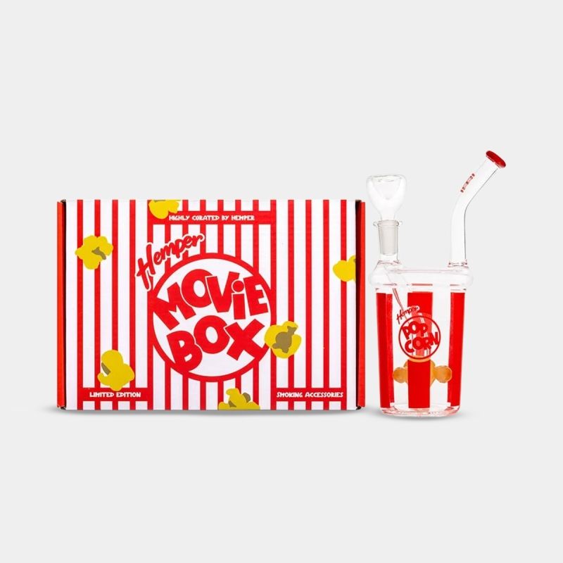 Hemper Popcorn Glas-Bong