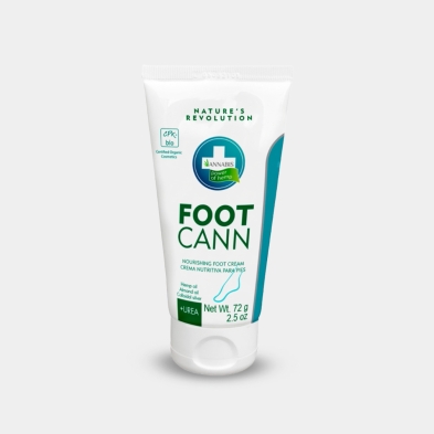 Footcann Nährende Bio-Hanf-Fußcreme 75 ml