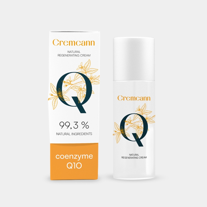 Cremcann Q10 50 ml | Regenerierende Gesichtscreme mit Hanf