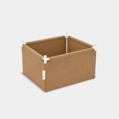 Grow Bed 60x60x40 cm Neptune | Living Soil