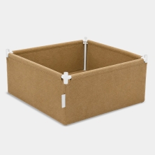 View Grow Bed 100x100x40 cm Neptune | Living Soil