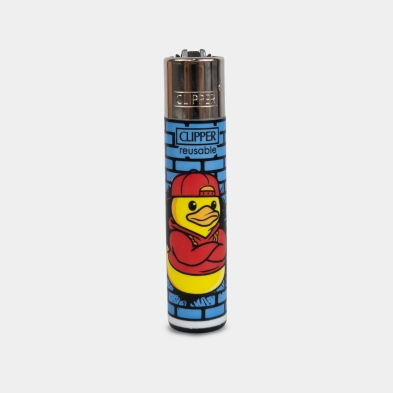 Clipper Cuack Style – Nachfüllbares Feuerzeug mit Enten-Design